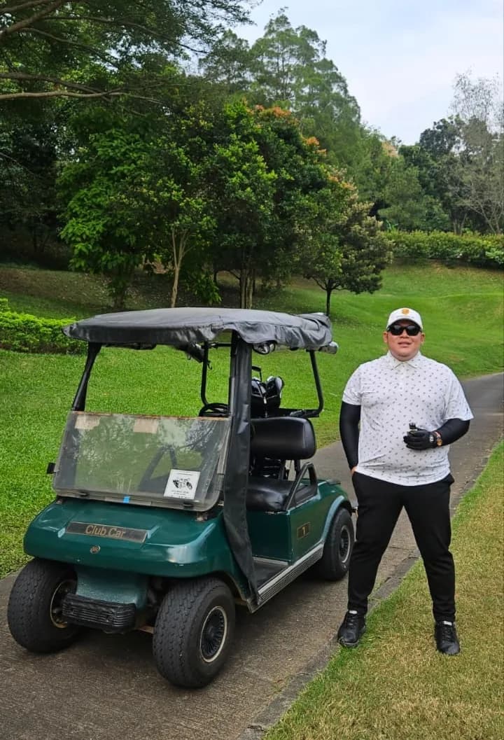 Dulu Abaikan Olahraga, Kini Rudi Rudensia Ketagihan Golf