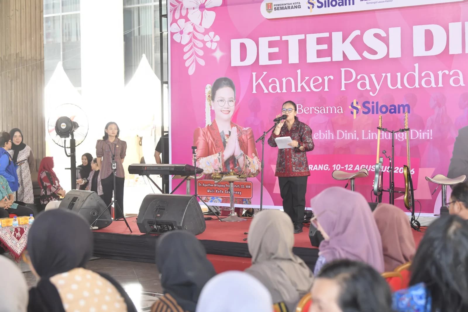 Wali Kota Agustina Buka Skrining Kanker Payudara Gratis, Sasar Perempuan Rentan