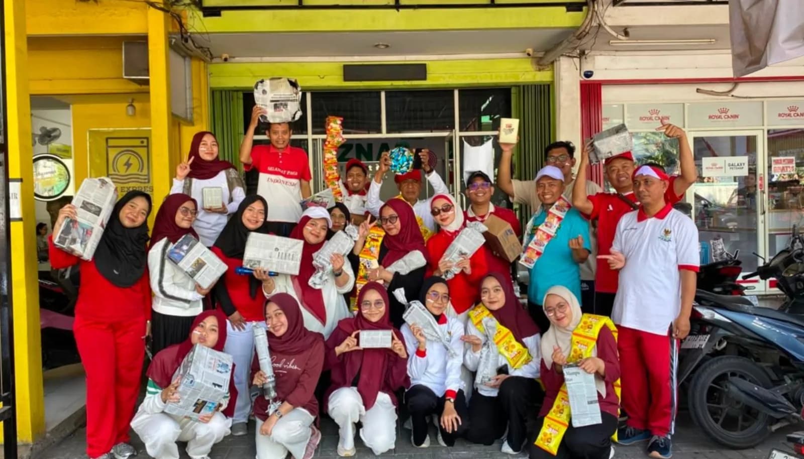 Sambut HUT ke-81 RI, BAZNAS Kota Semarang Gelar Jalan Sehat dan Lomba Kebersamaan