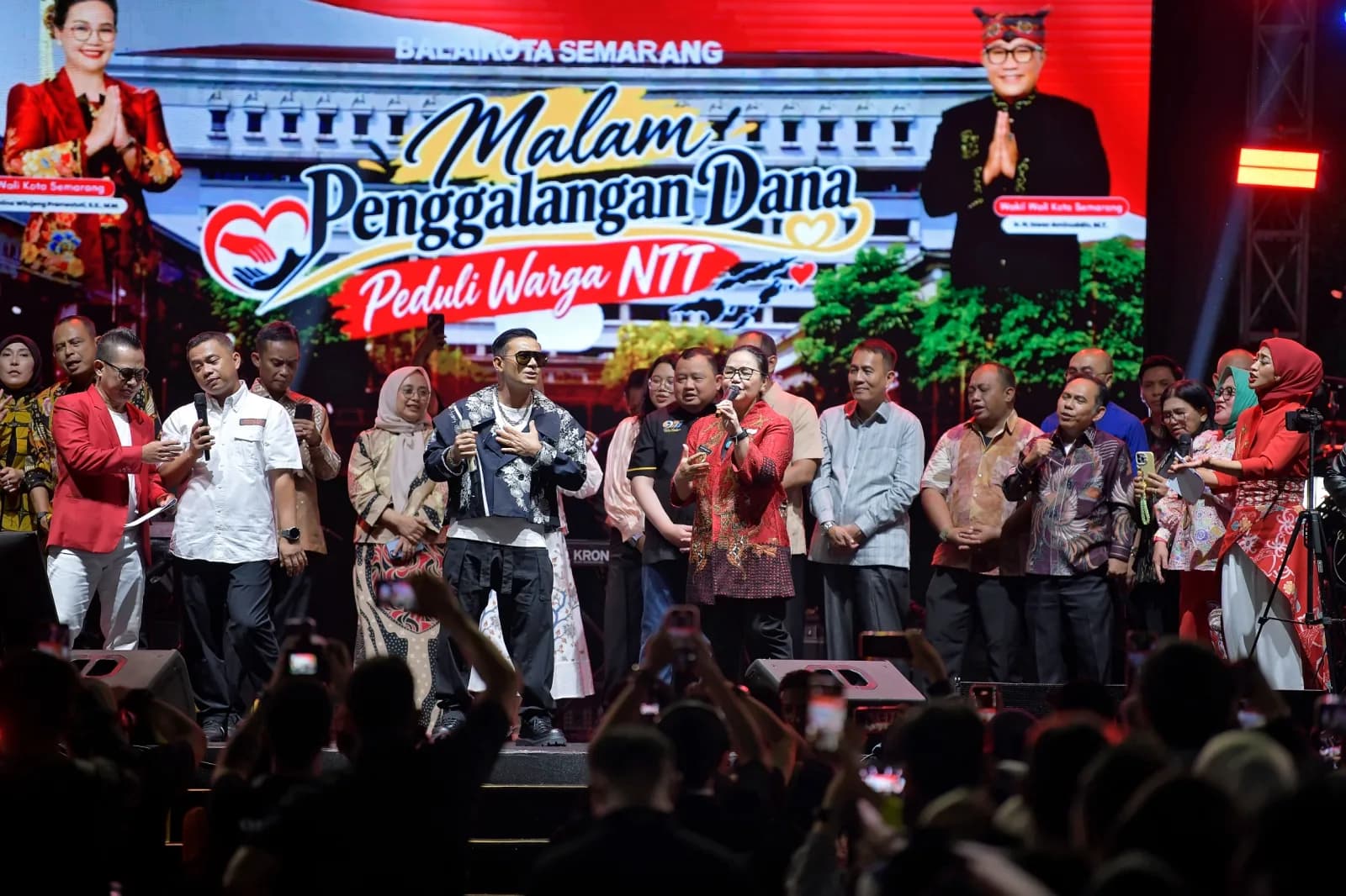 Wali Kota Agustina Luncurkan Kota Semarang Peduli, Donasi untuk korban gempa NTT