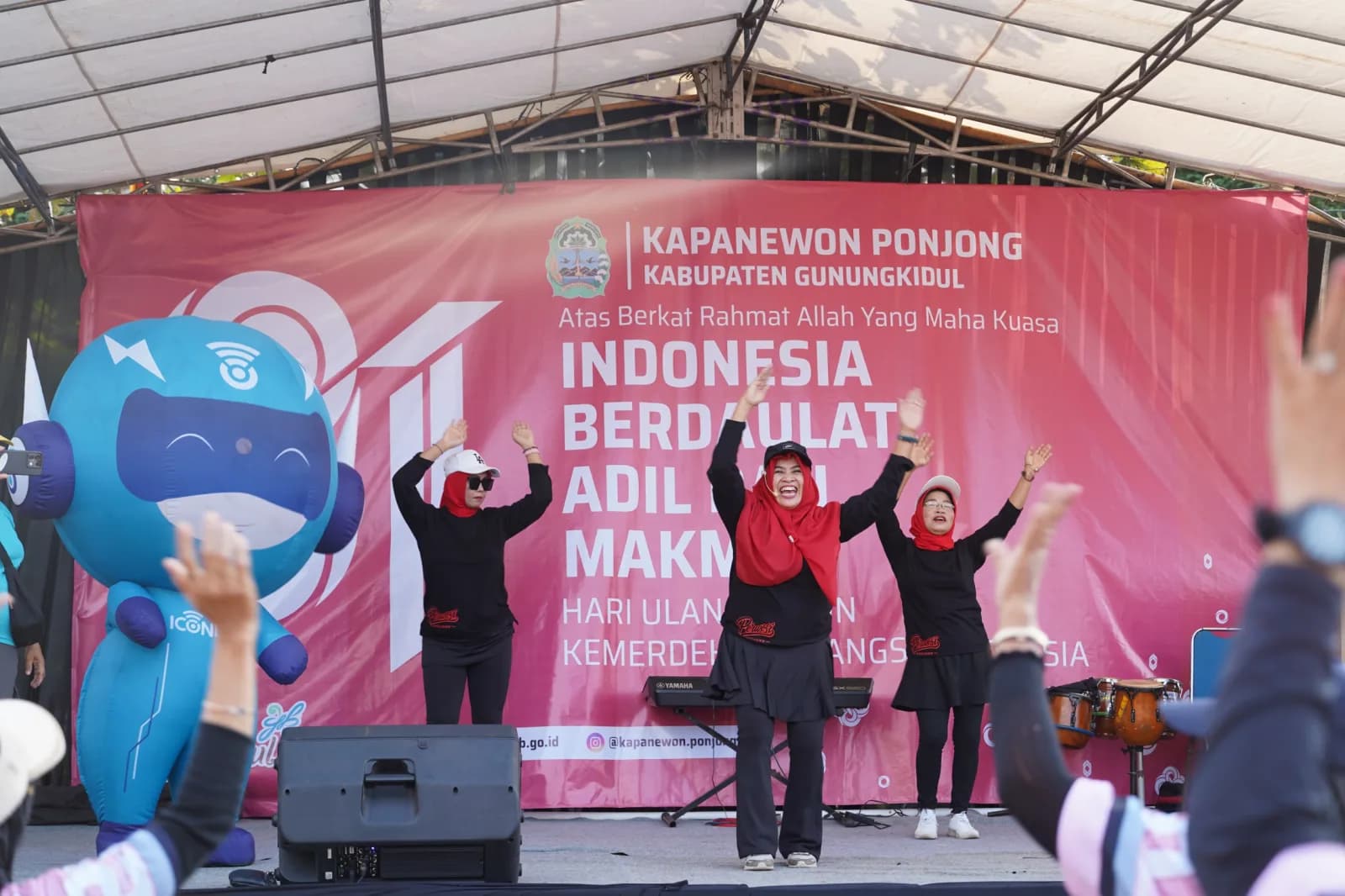 ICONNET Meriahkan HUT ke-81 RI Bersama Warga Ponjong Gunungkidul