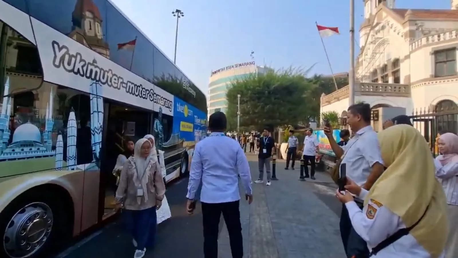 Kafilah MTQ Nasional Ikuti City Tour, Pemkot Semarang Kenalkan Destinasi Wisata