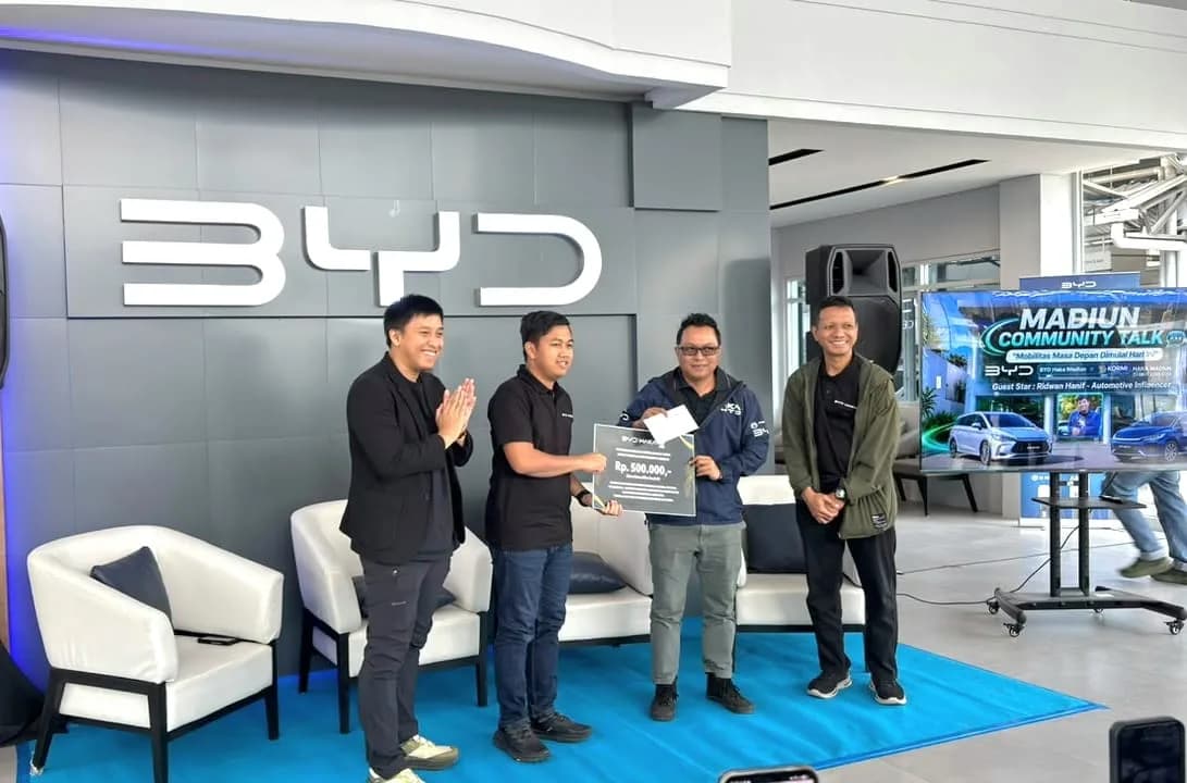 Dari Mobil Jadi Sumber Daya, Haka Auto Perkenalkan Teknologi V2L BYD ke Komunitas