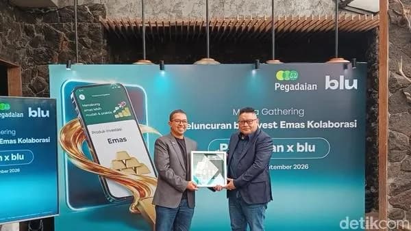 Punya Rp10 Ribu Bisa Beli Emas Digital, Fitur Baru blu Resmi Hadir