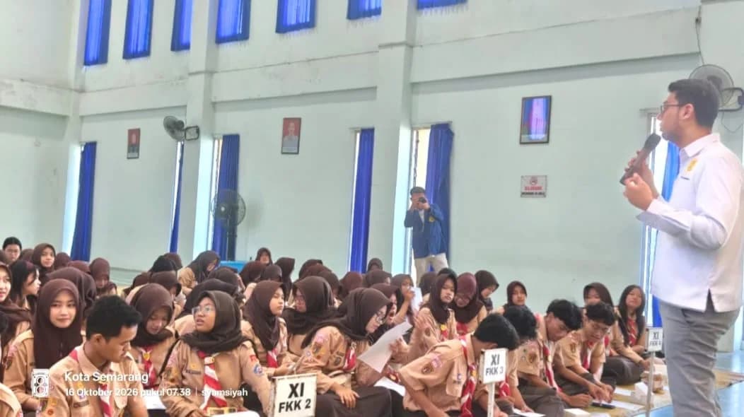 Asah Kemampuan Komunikasi Kesehatan, Siswa SMK Belajar Public Speaking