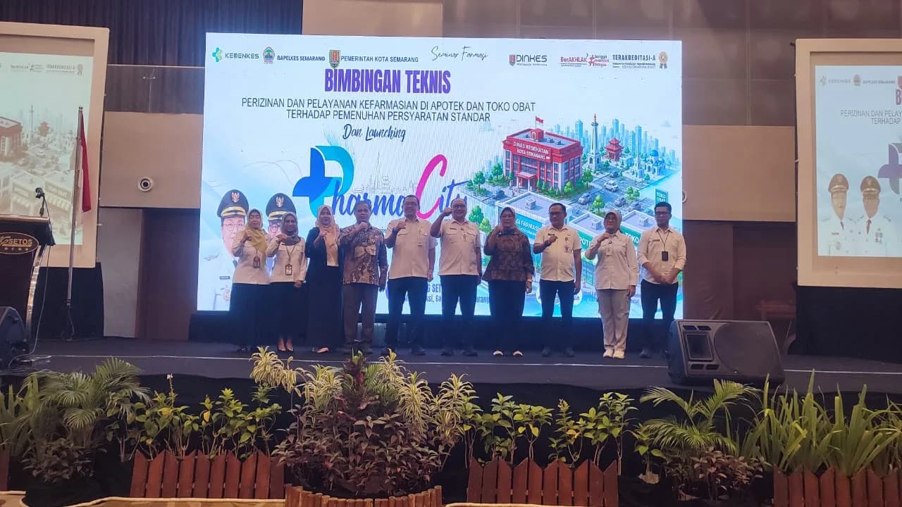 Pharma City Resmi Diluncurkan, Kini Warga Semarang Jadi Mudah Cari Obat yang Tersedia