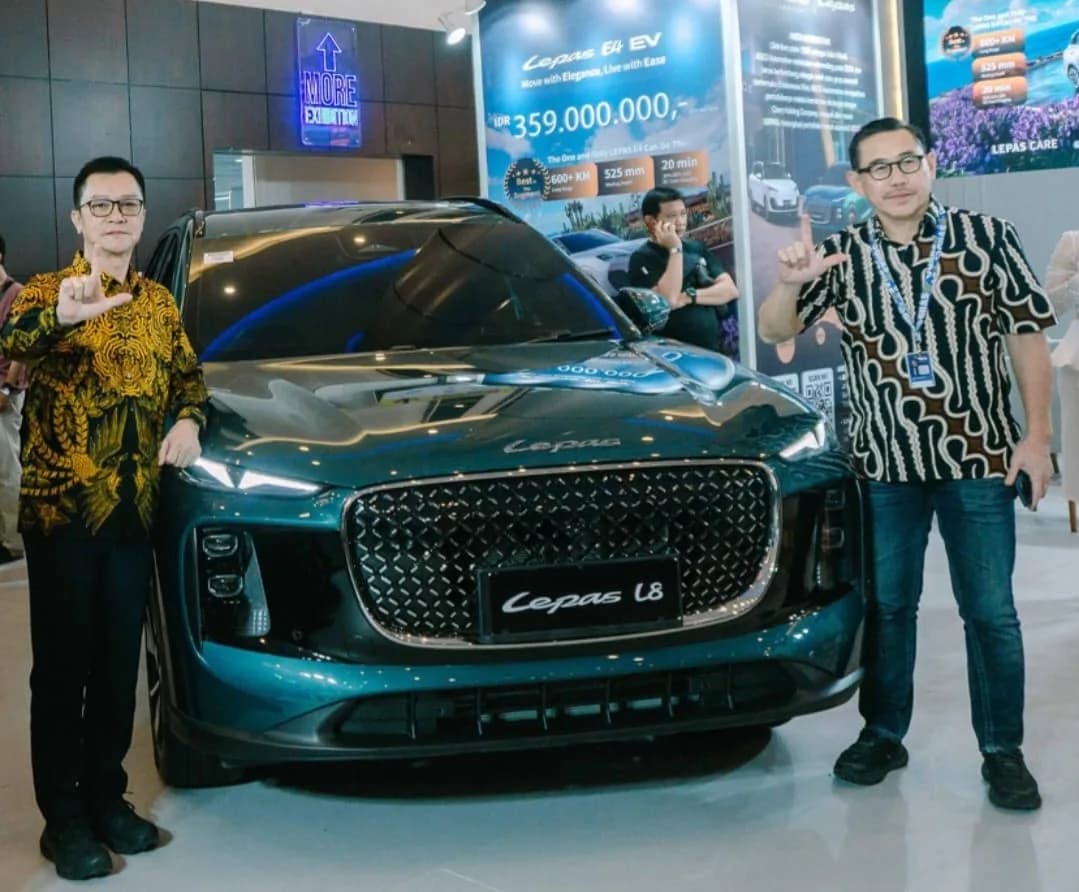 LEPAS Hadir di GIIAS Surabaya 2026, L8 PHEV dan E4 EV Resmi Dipasarkan di Jawa Timur