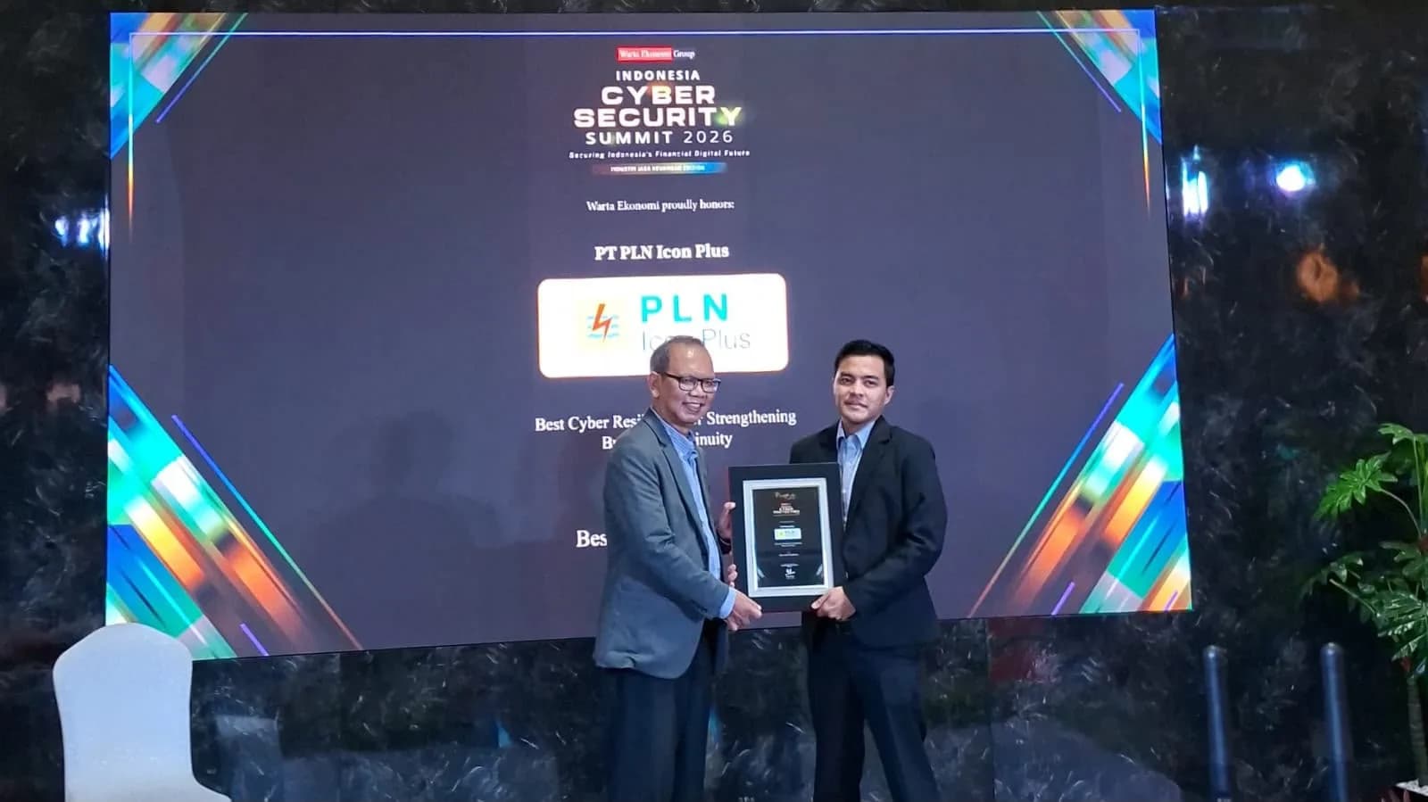 PLN Icon Plus Raih Penghargaan Indonesia Cyber Security Summit 2026