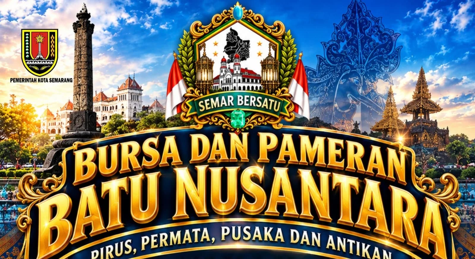 Batu Garut hingga Kalimaya Ramaikan Bursa Batu Nusantara di Semarang