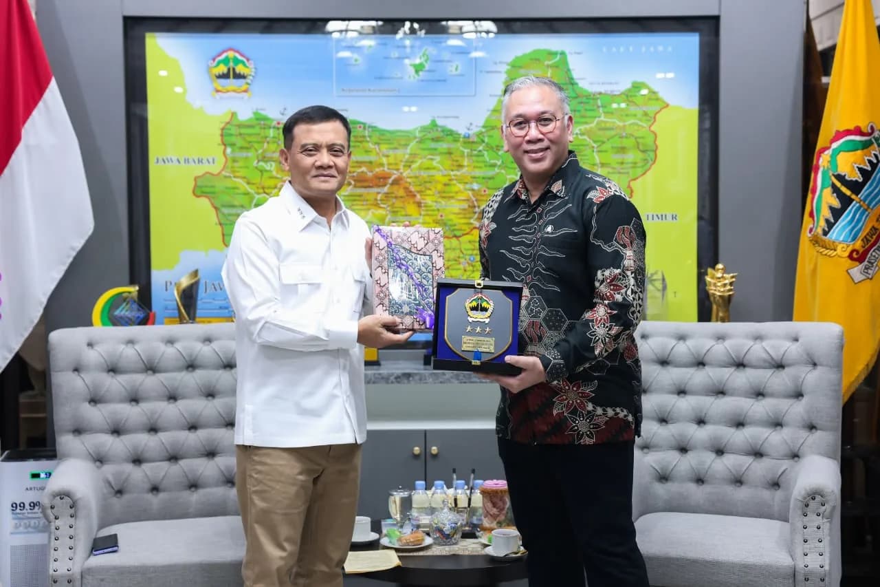 Ahmad Luthfi Terima IOA Global, Bahas Investasi dan SDM Jateng